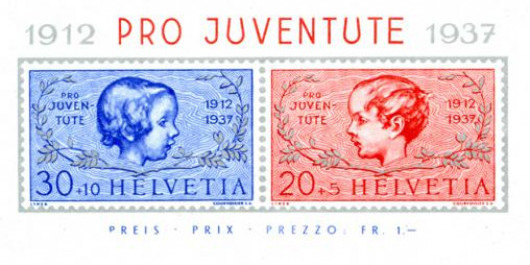 Timbres Pro Juventute
